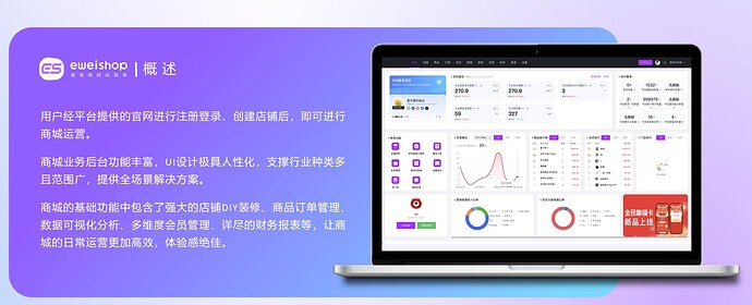 EWEISHOP店铺首页截图